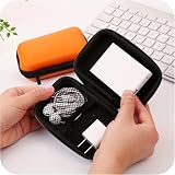 Travel Cable Organizer Pouch Electronic Accessories Carry Case Portable Waterproof Double Layers Storage Bag for Cord, Charger, Phone, Earphone
