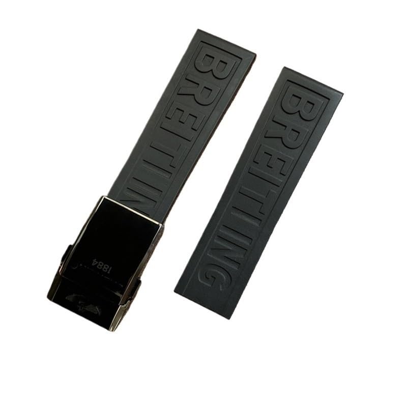 Bracelet montre caoutchouc pour Breitling - Conception premium et finitions soignées