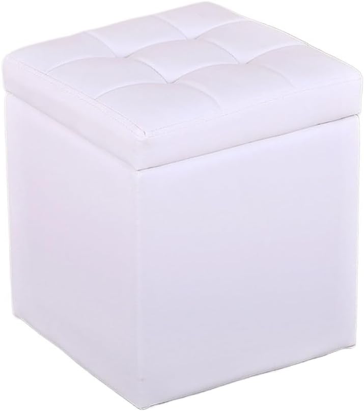 Storage Stool Leather Pier, Doorstep Shoe Changing Storage Stool(OneColor)
