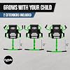 EzyRoller Spinner X Ride On Toy for Kids, Ages 4-12, Up to 154 lbs - Green