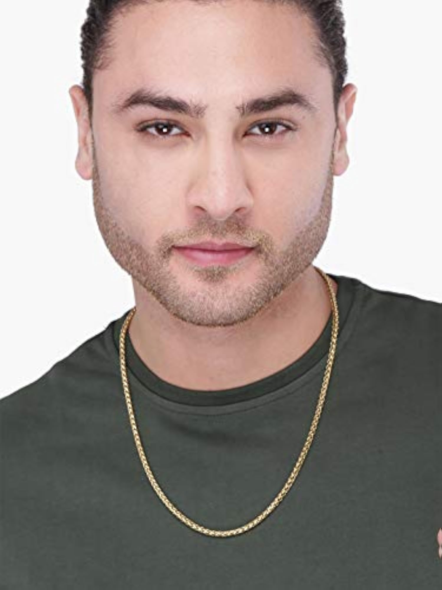 Men's Stainless Steel Neck Chain for Everyday Wear