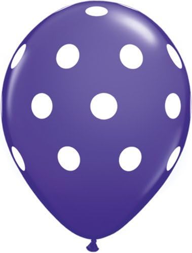 24 Assorted Purple Balloons - Lilac and Jewel Tone - Made in USA