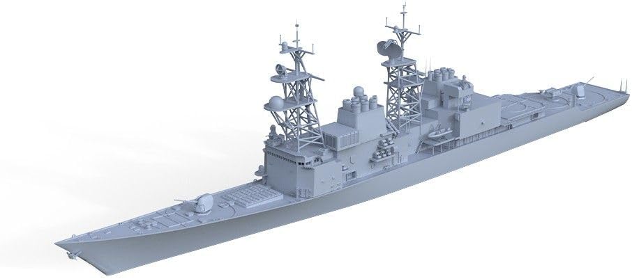 MRY-SFW Unpainted 1/1200 Military Model US Navy Spruance-Class Destroyer