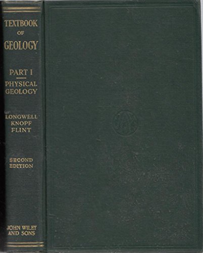 Textbook of Geology - Part I Physical Geology B0014LAMFC Book Cover
