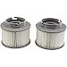 Produktbild RASHION 2PC aufblasbarer Poolfilter passend für M-SPA FD2089 Filter Sieb Aufblasbarer Pool Runde für Universal Spas Whirlpool Teil