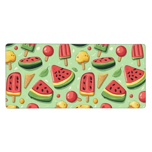 Tapis de souris pour clavier PC grand modèle contre la fatigue et les glissements