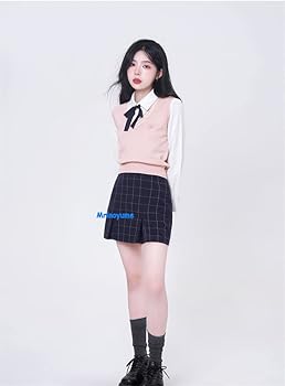 制服 コスプレ ハロウィン セーラー服仮装 衣装 女子高生 入学式 スーツ 卒業式JKブレザー コートjk制服 ピンク 学園風 痩せ 江南道 ベスト セーラー服 韓国制服ブレ 秋冬 41jCe1VAVML._AC_UY350_.jpg