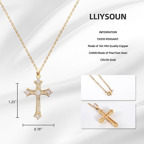 Cross Pendant Necklace for Women Jewelry Gold Cross Necklaces for Women Cross Necklace Minimalist Trendy Jewelry Valentines Day3