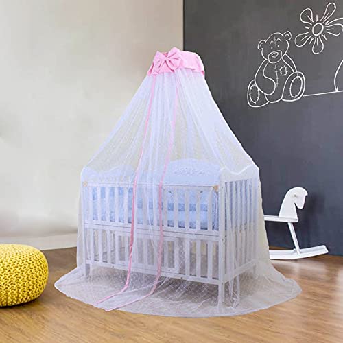 Joylife Baby Net Baby Toddler Bed Crib Dome Canopy Netting (Pink) #TOP3