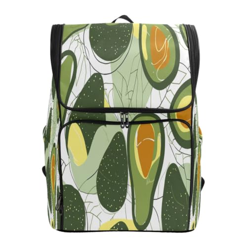 Sac à dos grande capacité avocat frais pour transporter tous les cours lourds