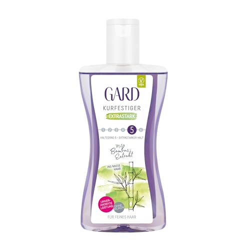 GARD Kurfestiger - 220 ml, mit Bambus-Extrakt, silikonfrei, Volumenfestiger für Halt ohne Verkleben - extrastark