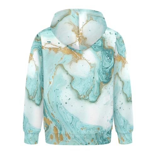 Rainbow Animal Zebra Print Youth Hoodie Sweatshirt2