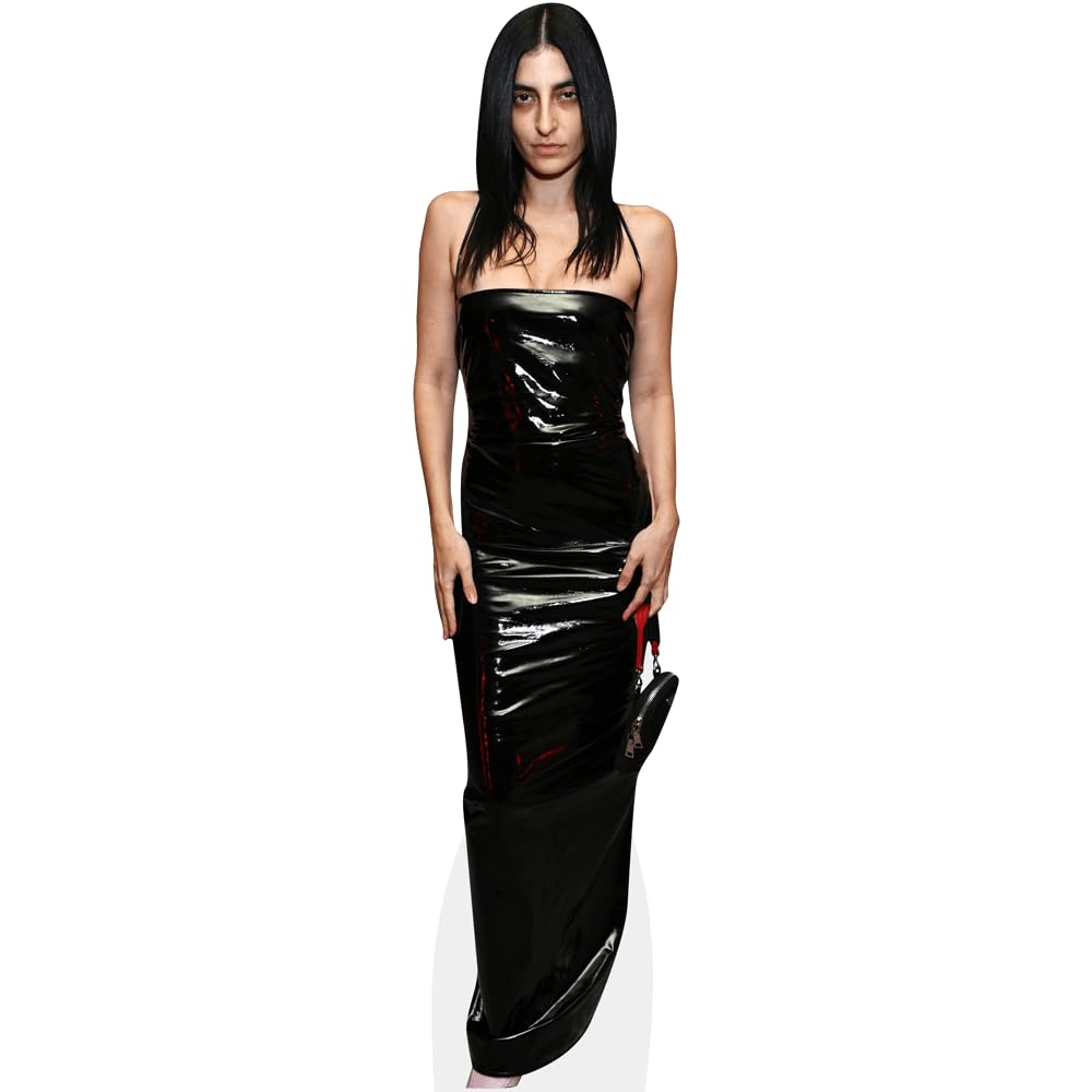 Celebrity Cutouts Life Size Cutout Nassia Matsa (Black Dress)