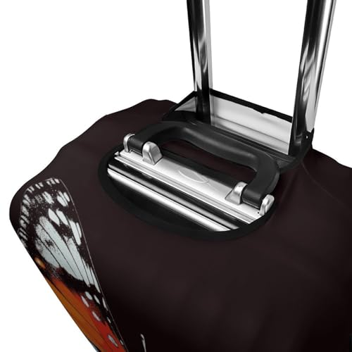 Housse de valise papillon taille L pour bagages de 48 à 81 cm