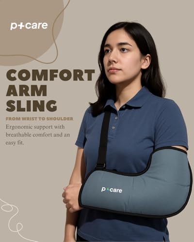 Image of Comfort Arm Sling for Shoulder and Arm Support | For Fractures, Sprains, Dislocations & Post-Surgery Recovery | Prevents Movement | Reduces Strain | For Right & Left Arm