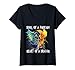 Women's Soul of Dragon Heart of A Phoenix Cute Dragons Lover Boys V-Neck T-Shirt