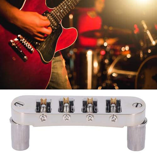 Ponte de Sela de Rolo de Guitarra, Peça de Reposição de Ponte de Sela de Rolo Compatível Com Guitarr