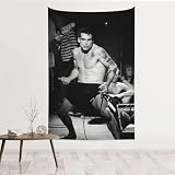 fsem Henry Rollins Poster Tapestry Decor Wall Art Tapestries Backdrop Blanket for Bedroom Living Room Dorm Decor Banner 60x40in