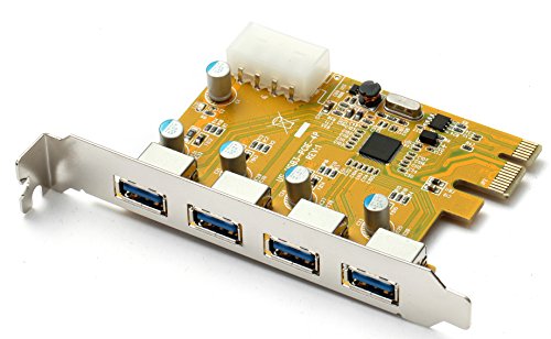 UtechSmart PCI Express to SuperSpeed USB 3.0 4-Port Expansion Card