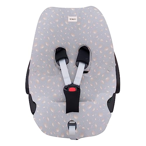 JYOKO Kids Funda de algodón para Silla de Coche Compatible con Maxi Cosi Pebble 360 Y FamilyFix 360 (Dandelion)