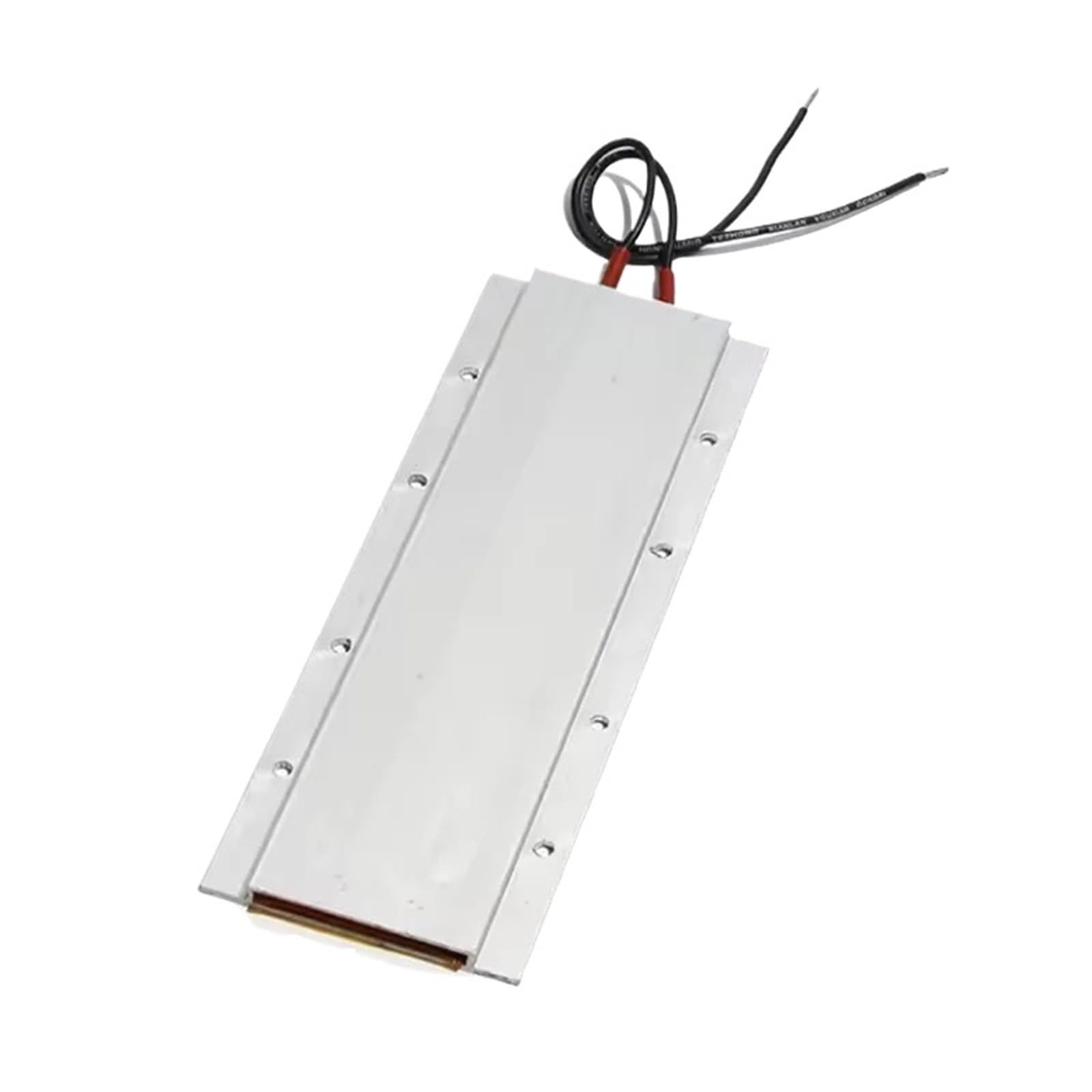Placa calefactora de aluminio de 220V, 170x62x6MM, 60-150 grados, elemento calefactor de temperatura rectangular, Cable de repuesto de 10CM(100 Degree)