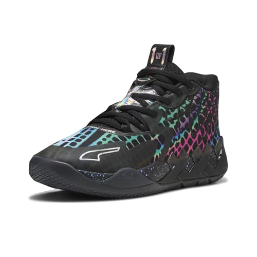 PUMA Mens Mb.01 Teenage Mutant Ninja Turtles Baxter Stockman Basketball Sneakers Shoes - Black2