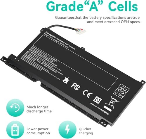 Image of PG03XL Battery for HP Pavilion Gaming 15-DK 15T-DK 15-EC 15-DK0XXX 15-DK0055NR 15T-DK200 15-EC0013DX 15-EC1073DX 15Z-EC200 16-A0032DX 16-A0035NR L48495-005 3ICP6 /60 /72 HSTNN-DB9G HSTNN-OB1I (PG03XL)