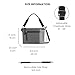 Sherpani Mei, Anti Theft Crossbody Purse, Lightweight Cross Body Bag, Handbags, Fashion Trio Bag for Women with Metal Hardware, Travel Gift for Women (Granite)