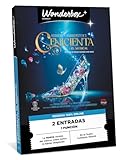 Wonderbox Connect - Caja Regalo - Cenicienta - 2 entradas para 1 función a Elegir - La Nueva versión del clásico contado como Nunca - En el Teatro Coliseum, Madrid - Válido Durante 27 Meses