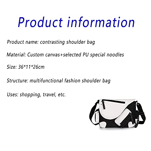 Anime Schoudertas voor My Hero Academia Bakugō Katsuki, Canvas Anime Messenger Bag Student Tiener Cosplay Tas: - Image 6