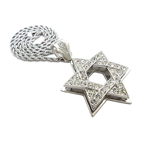 SJ ICED Out 6-Point Star Pendant