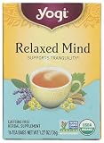 Yogi Tea, Relaxed Mind, 16 Count, Packaging May Vary