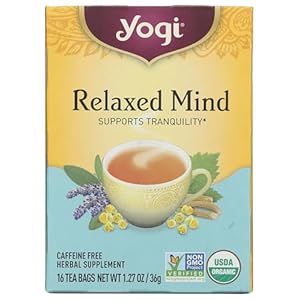 Yogi Tea, Relaxed Mind, 16 Count, Packaging May Vary