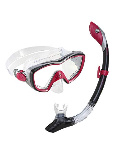 Aqualung Sport Bonita Set (Black/Pink, Medium) #TOP2