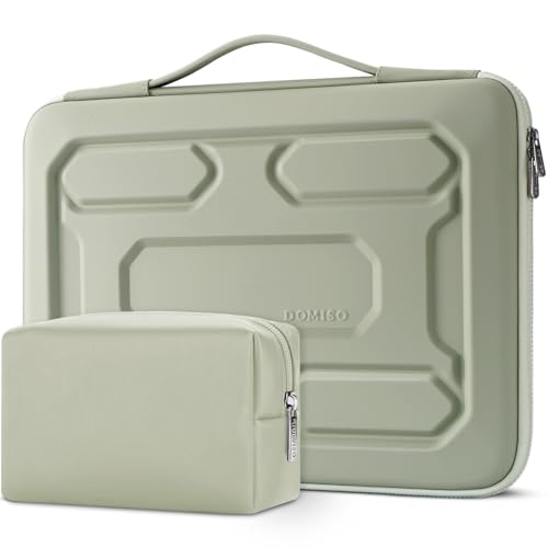 La Mejor Selección de lg 17 del mes. 39 DOMISO Funda para portátil de 17 pulgadas con bolsa de accesorios a prueba de golpes, funda protectora de EVA para ZBook Fury 17.3 pulgadas 17.3 G8/MSI GS73VR Stealth Pro/HP Envy...
