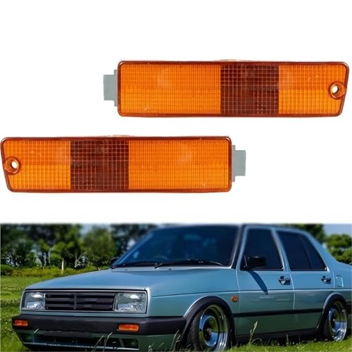 Intermitentes parachoques delantero para Golf 2 y Jetta MK2 1980-1992 con arnés 2
