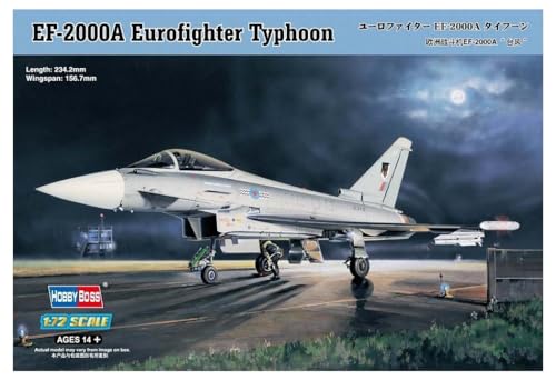EF-2000 Eurofighter Typhoon Hobby Boss maquette plastique pour weekend détente