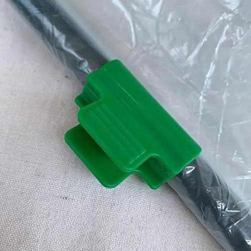 Attaches de serre x100 | Fixations réutilisables pour filet de protection et bâche - 4