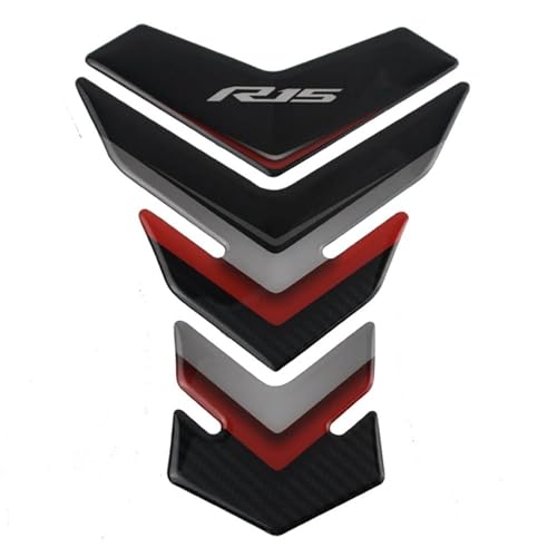 Autocollants de protection réservoir 3D moto R15 pour les trajets du quotidien