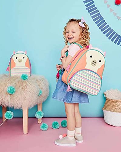 Image of Skip Hop Toddler Backpack, Zoo Preschool Ages 3-4, Llama