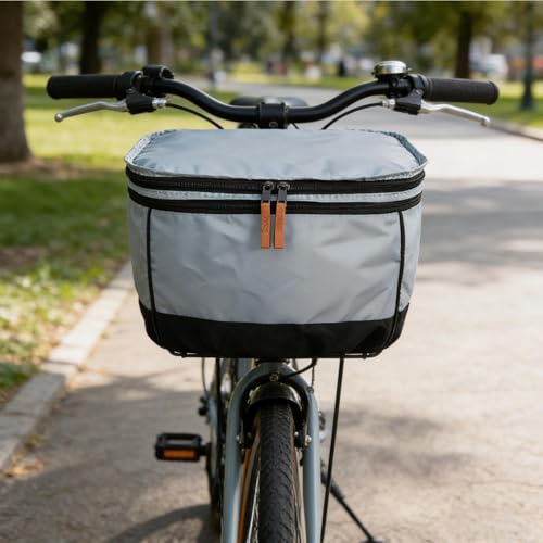 Housse imperméable pour panier de vélo rétractable et anti-UV - 3