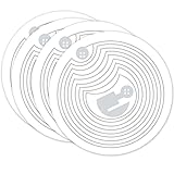 20pcs Sticky NFC Tags NTAG215 NFC Stickers NFC Tag Round 25mm(1 inch) Blank White NFC Tag Sticker...