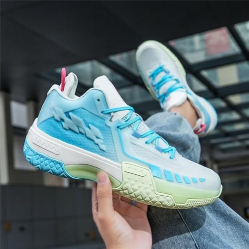 Chaussures de basket-ball unisexes avec semelle en caoutchouc durable - 2