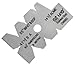 CUTHARD Cutting Angle Gauge Stainless Steel 55°-60° Metalworking Screw Thread Gauge Lathes Measuring Tool