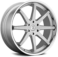 ASANTI Black Label ABL-32 Brushed w/Chrome Lip Wheels 24 In 24x10 +30 ABL32-24062430