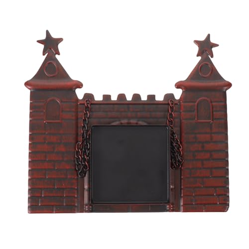 Portavelas de pared vintage Beaupretty en hierro rústico para baño y salón 2