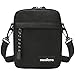 Produktbild MOCOCITO Umhängetasche, Schultertasche für Herren, Kuriertasche aus Nylon, Messenger Bag für Tägliches Leben Reise(Schwarz)