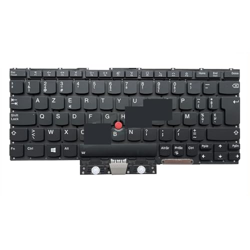 xM[ AZERTY tXL[{[h obNCgt ThinkPad X1 Titanium Yoga Gen 1 20QA 20QB xM[ m[gp\RpobNCg SN20W22474(Belgium backlit)