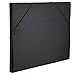 JAM PAPRR Kraft Portfolio with Elastic Closure - Jumbo - 14 1/2 x 19 1/2 x 1/2 - Black Recycled - Sold Individually
