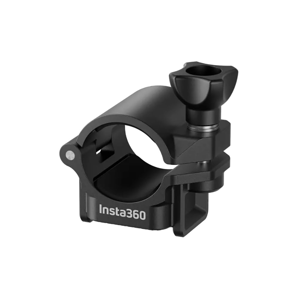 Insta360 Selfie Stick Ring Mount for the X3, X4, X5, Go 3/3S, Ace, Ace Pro, Enhanced stability & Secure Grip, strong, lightweight, aluminium alloy